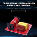 5PCS WEAH234 80W 2Way HiFi Audio Treble Bass Home Speaker Frequency Divider