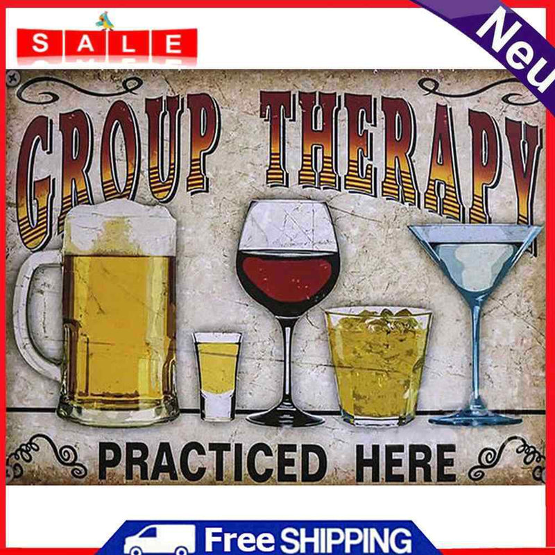 16x12 inch Full Round Diamond Painting Beer Wine Glasses Rhinestone Picture Kit