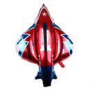 Kids Birthday Plane Theme Party Supply Inflation Spacecraft Foil Balloons