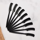 10pcs Makeup Brushes Plastic Eyebrow Eyelash Comb Cosmetic Salon Home Tool