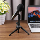 Adjustable Capacitive Microphone Stand Foldable Tripod MIC Holder w/Clip Newly