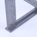 Metric Inch 90 Degree 45  Degree Square Triangle Ruler Measurement  Tools
