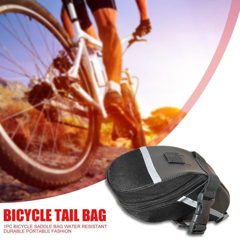 Mountain Bike Phone Case Seat Tail Pouch Seatpost Bags Bicycle Saddle Rear Ba