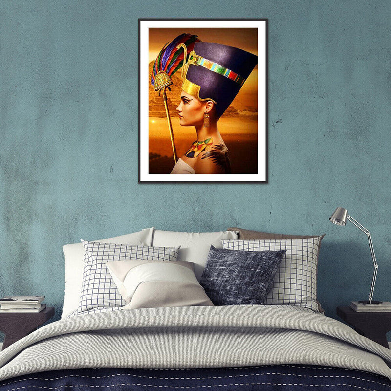 5D Queen of Egypt Kit Full Square Drill Rhinestone DIY Diamond Painting Ornament