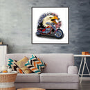 5D DIY Diamond Painting Motorcycle Eagle Embroidery Full Drill Cross Stitch Kits