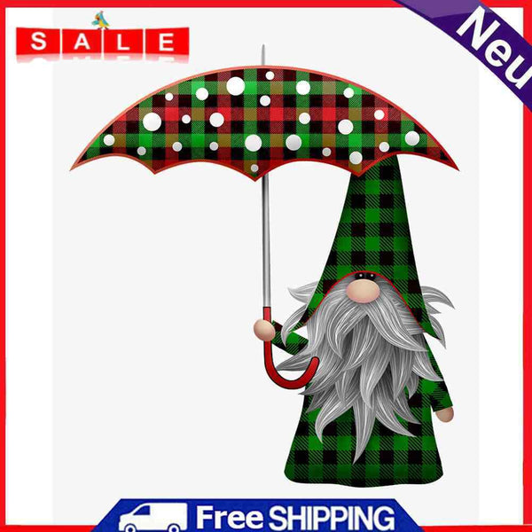 Christmas Gnome Oil Paint By Numbers Canvas Set Drawing DIY Coloring Picture Kit