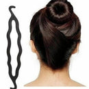 Hair Pin Portable Hair Braid Tool Twist Curler Bun Roller Maker Hair Styling