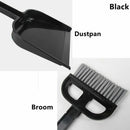 Mini Press-up Manual sweeper Broom Dustpan Set Cleaning brush Household tools