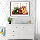 Full Round 5D DIY Diamond Painting Kitchen Supplies Embroidery Cross Stitch Arts