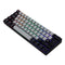 T60 62 Keys NKRO Wired Gaming Computer Mechanical Keyboard (Black Grey)