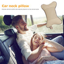 Universal Car Elastic Headrest Automobile Seat Neck Support Pillow (Beige) Newly