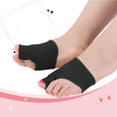 2pcs Bunion Protector Toe Straightener Hallux Valgus Corrector (S)(Black) Newly