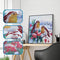 5D DIY Special Shaped Diamond Painting Spring Birds Cross Stitch Embroidery