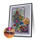 Diamond Painting Kit 5D Special Shaped Rhinestone DIY Color Flowers Craft
