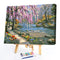 Y Painting by Numbers Romantic Creek Oil Painting on Canvas Hand Painted, Landscha