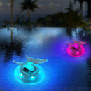 Solar RGB LED Swimming Pool Underwater Floating Lamp Garden Water Light (A)