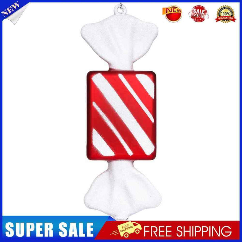 15cm Candy Pendant PVC Artificial Lollipops Christmas Tree Hanging Ornament (D)