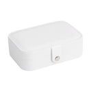 Travel Jewelry Display Box Earrings Necklace Bracelet Ring Watch Storage Case