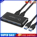 2x4 USB 3.0 Switcher 2 PCs Sharing 4 USB Devices for Keyboard Mouse Printer