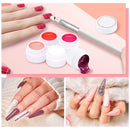 Gel Nail Polish Kit - 36 Colors Nail Polish Set with Brush for Drawing Manicure