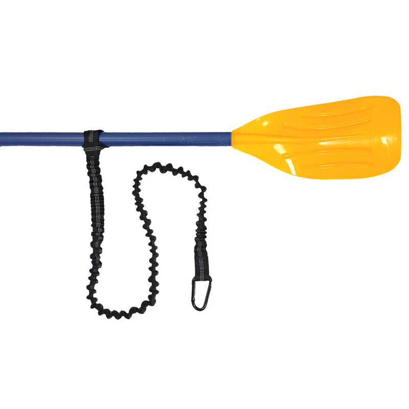 Elastic Canoe Paddle Leash Adjustable Portable Tie Rope Stretchable Paddle St