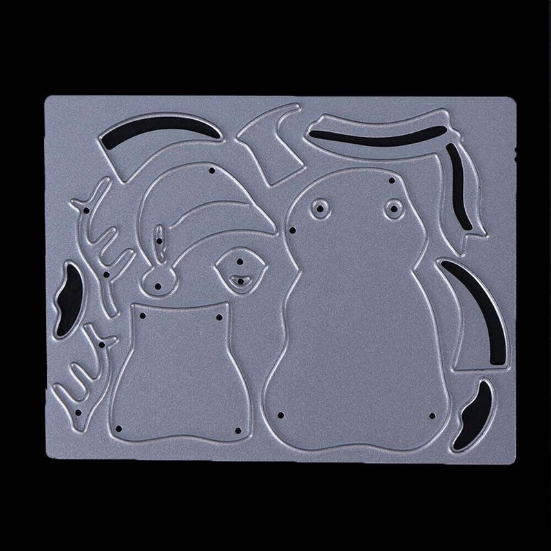 Snowvirtuos Christmas Penguin Boys Joint DIY Scrapbook Embossing Craft Snow