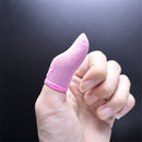 1 Pair Luminous Fingertips Covers for PUBG Touch Screen Finger Cots Anti-Sweat