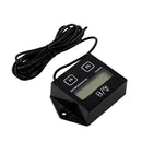 Waterproof Digital Tachometer Tach Hour Meter Motor ATV Engine Inductive Gauge