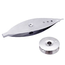 Crochet Hook Tatting Metal Shuttle Embroidery Bobbins Sewing Shuttle Core