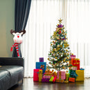 Portable Christmas Curtain Buckles Festival Ornament for Home Hotel Office Decor