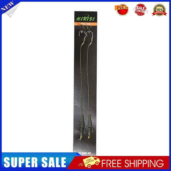 Carp Fishing Hair Rigs Braided Line (Hook 12x21mm)