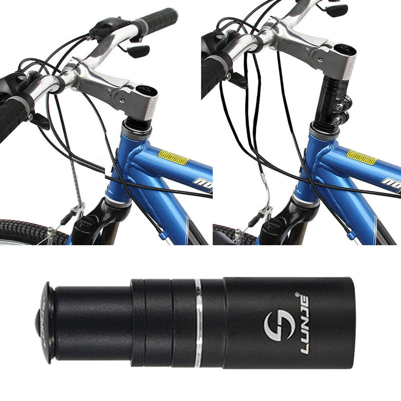 Aluminum Alloy MTB Bike Fork Stem Extender Bike Bicycle Stem Head Up Adaptor