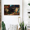 Black Cat Frameless Oil Paint by Numbers Kit Picture Canvas Artwork (X480)