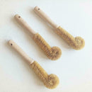 Coconut Silk Pan Brush Wooden Handle Non-slip Handle Zero Hanging R7X1 X0V0