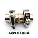 Quick Connect 5/8 Inch Garden Hose Repair Joint Set Water Pipe Repair Joint