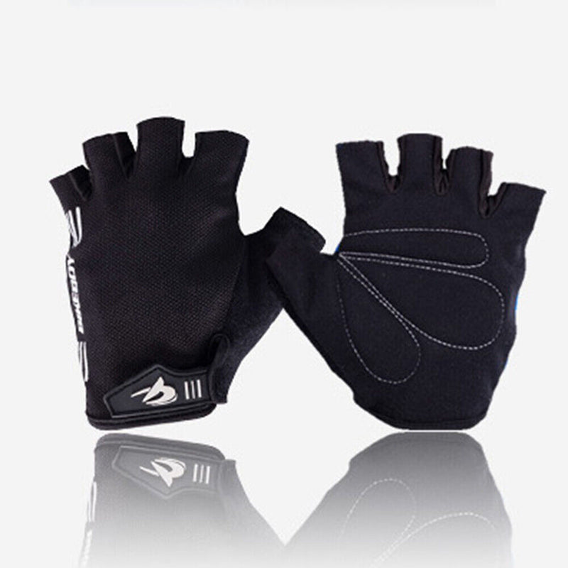 Bikeboy Anti-slip Outdoor Sports Half Finger Gloves Breathable Cycling Gloves