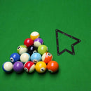 6pcs/Pack 9 Ball/10 Ball Billiard Triangle Magic Rack Sheet Fun Game Parts