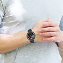 Stainless Steel Smart Watch Strap for Huami Amazfit T-Rex Band (Black) Newly