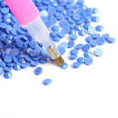 1 Bag DMC Color Round Drill Diamond Rhinestone Crystal Beads for Missing Be