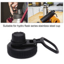 #A Sports Bottle Wide Mouth Nozzle Cap Plastic Stainless Steel Thermos Pot Wide