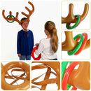 PVC Inflatable Antler Headband Toys Animal Head Ring Circle Tools Art Decor