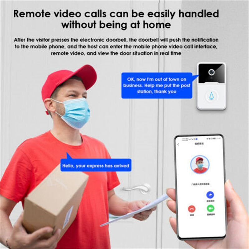 Volume Intelligent Home Doorbells Video Doorbell Wireless WiFi Door Bells