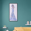 Part Special Shaped Drill Diamond Painting Lady 5D DIY Rhinestone Drawing Dec
