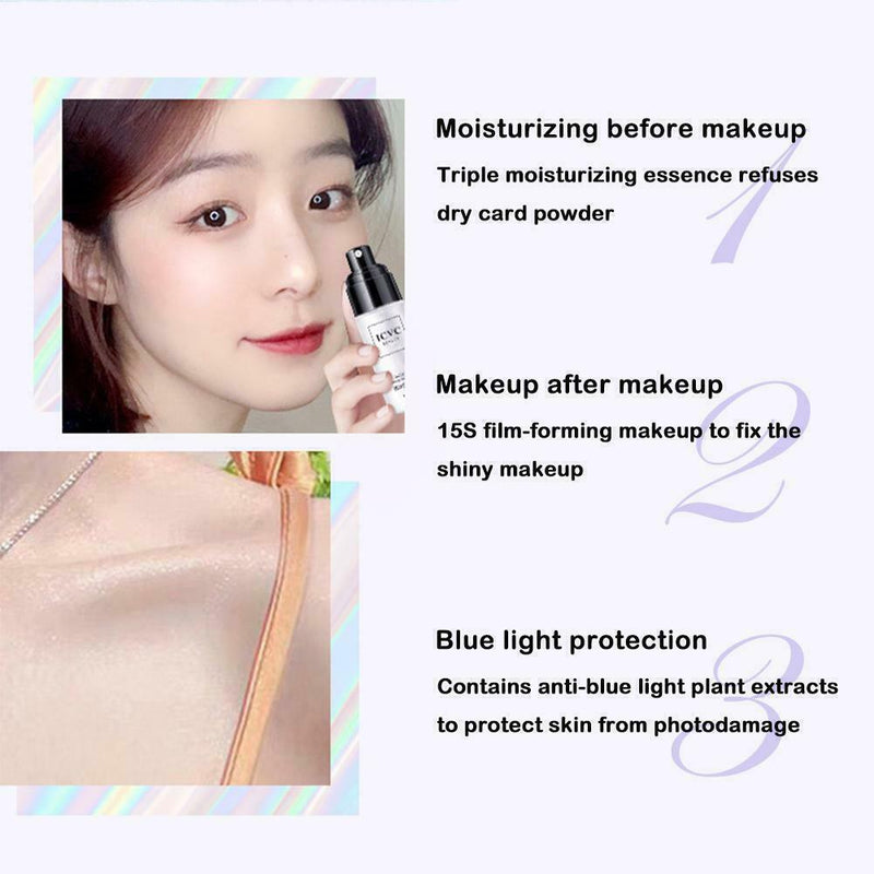 50ml Makeup Setting Spray Moisturizing Long Lasting Foundation Fixer H6S5 Q0G5