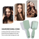 Portable Air Cushion Comb Massage Comb Anti-Static Hairbrush (Olive Green)