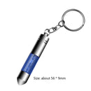High Voltage Anti-Static Keychain Car Body Static Eliminator (Blue) Newly