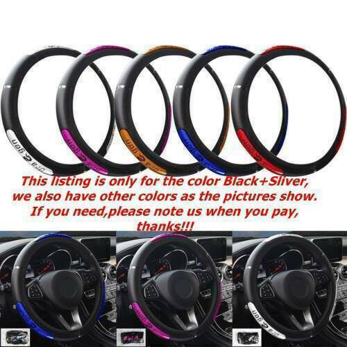 Foam Steering Wheel Cover/Glove Soft/Padded Car/Van Universal+ co PU Select F4L7