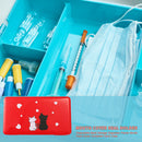 Portable Face Cover Dustproof Storage Box Travel Mouth Cover Container (I)