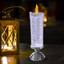 #A Night Lights Tourist Souvenirs LED Glitter Candle for Christmas Birthday Wedd