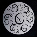 4 pcs/set DIY plastic stencil set cake decoration tools K0D5 V8Q3 F4S5